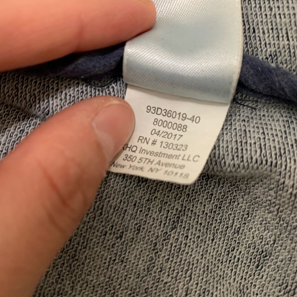 KATE SPADE Youth Indigo Knit Moto Jacket - Picture 8 of 8